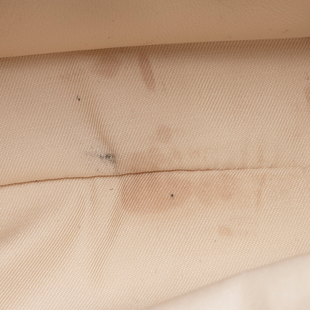 Tory Burch Embossed Leather Fleming Double Zip Mini Bag (SHF-20737)