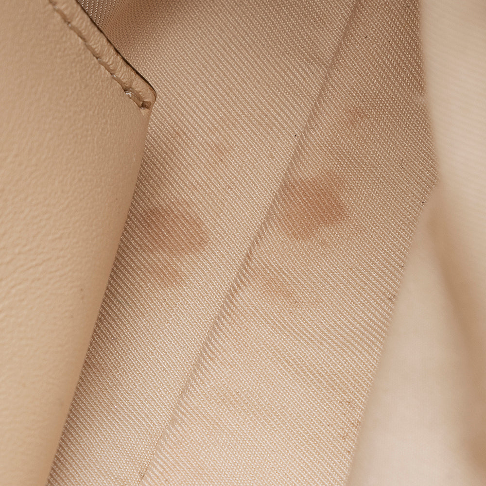 Tory Burch Embossed Leather Fleming Double Zip Mini Bag (SHF-20737)