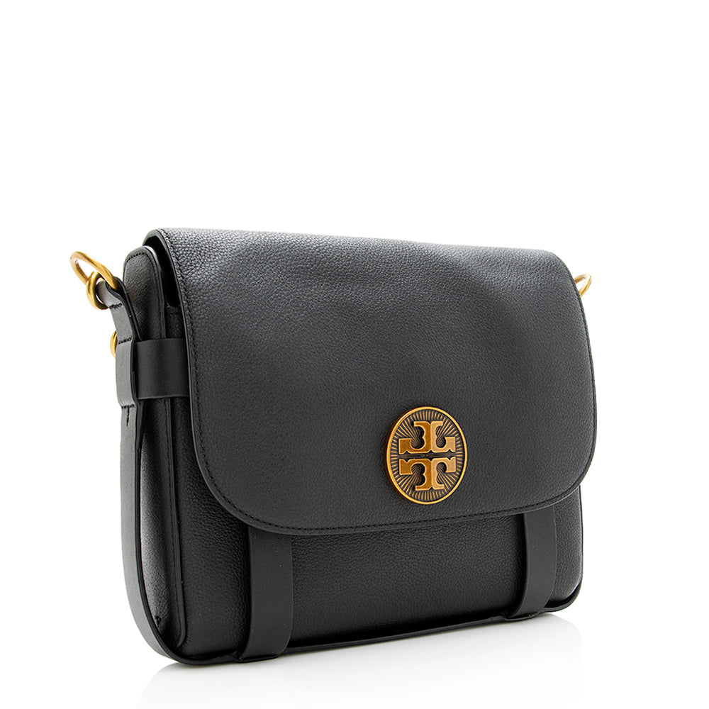 Tory Burch Leather Alastair Crossbody Bag (SHF-19095)