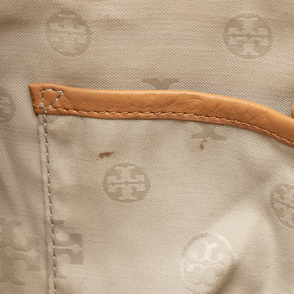 Tory Burch Leather Amanda Classic Hobo (SHF-19424)