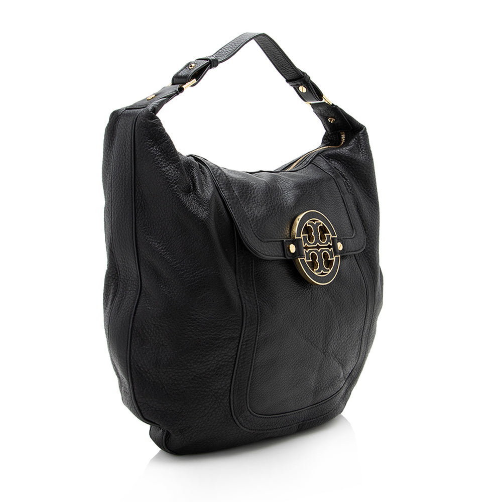 Tory Burch Leather Amanda Large Hobo (SHF-17849)