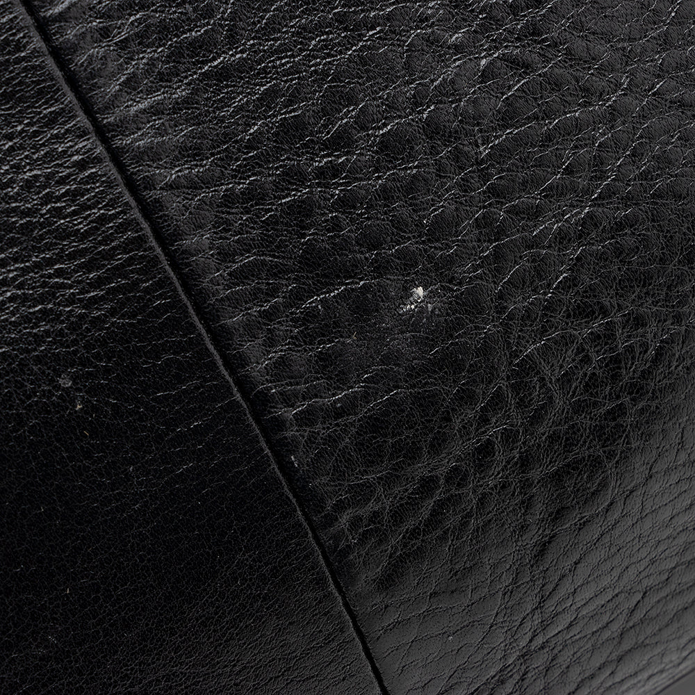 Tory Burch Leather Bombe Tote (SHF-20378)