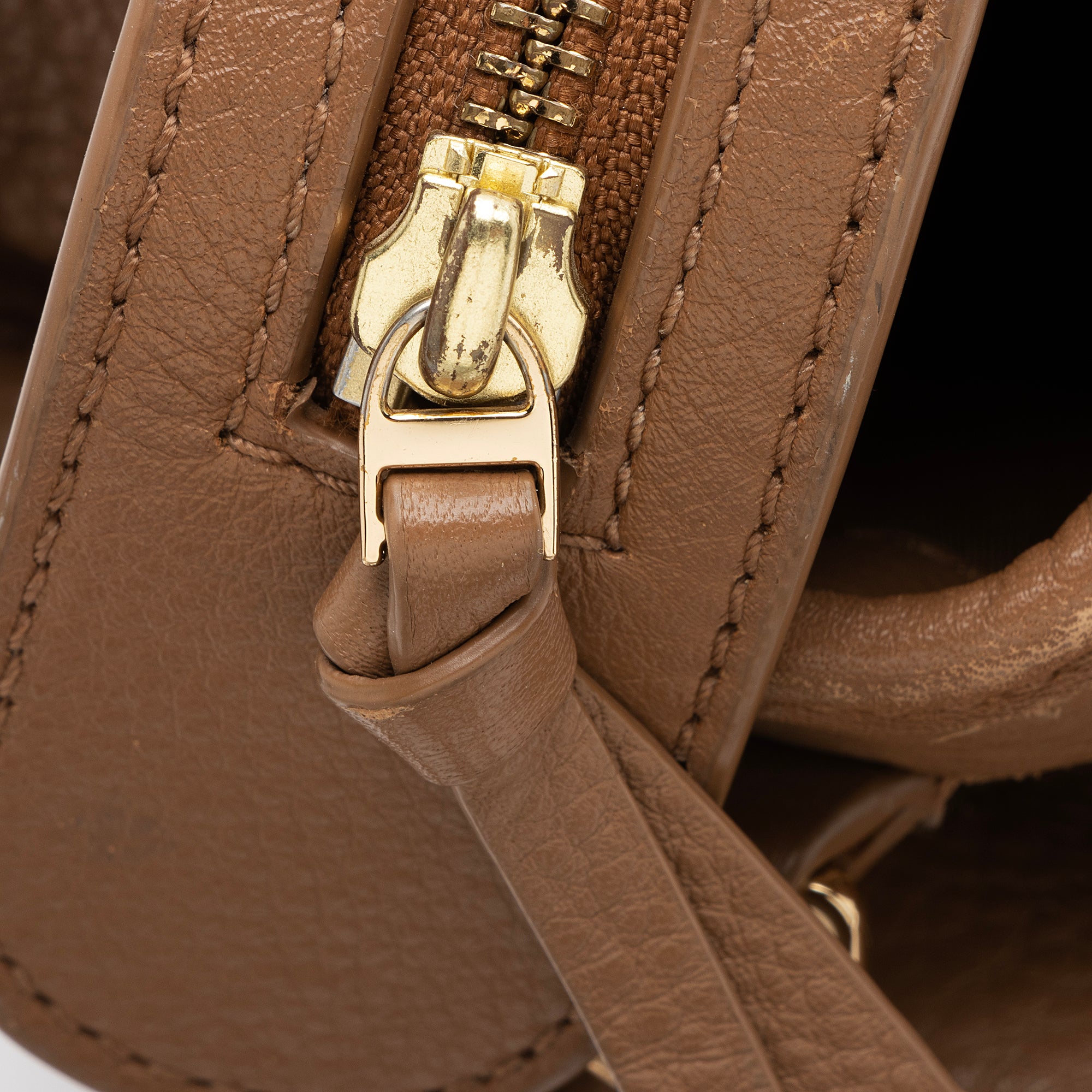 Tory Burch Leather Britten Medium Convertible Satchel (SHF-23658)