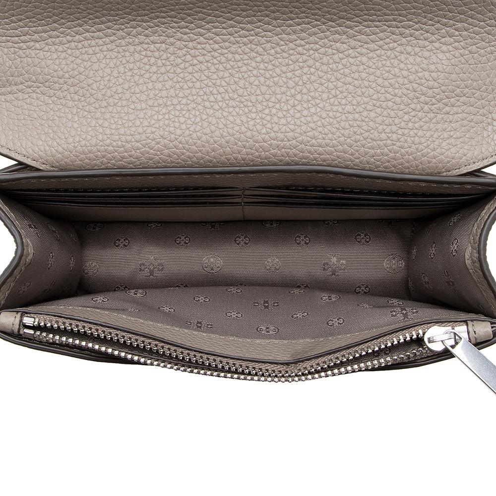 Tory Burch Leather Britten Mini Shoulder Bag (SHF-18719)