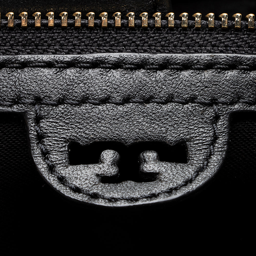 Tory Burch Leather Carter Tall Tote (SHF-21960)