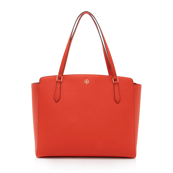 Tory Burch Leather Emerson Tote (SHF-17862)