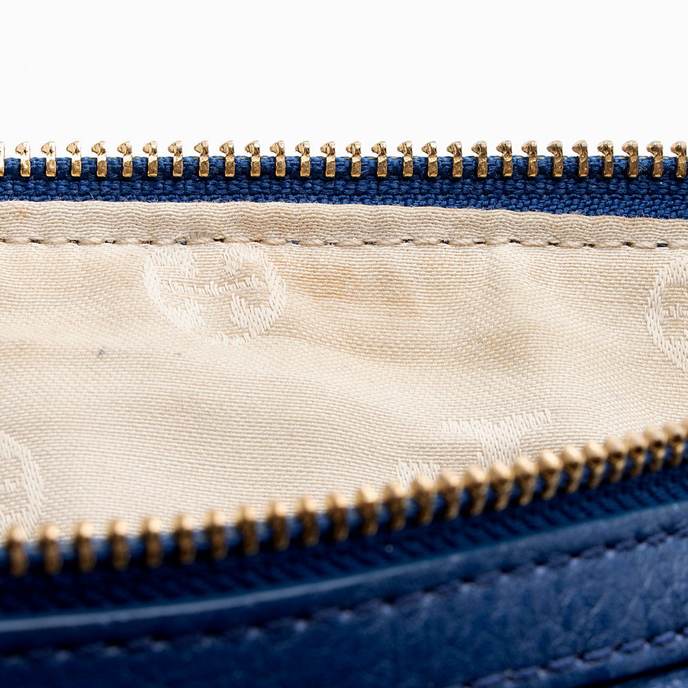 Tory Burch Leather Kipp Hobo - FINAL SALE (SHF-18887)