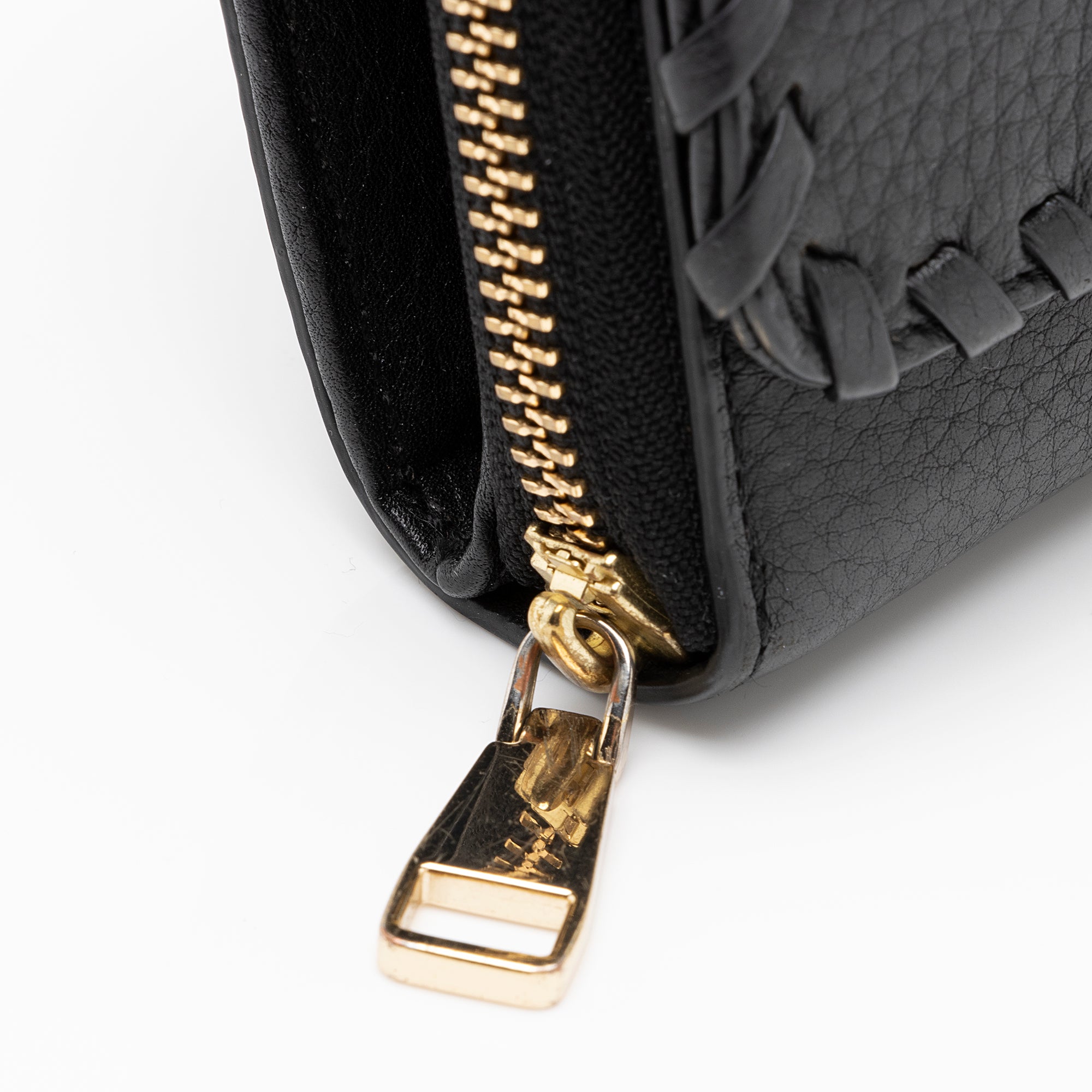 Tory Burch Leather Marion Combo Clutch (SHF-sgDqkI)