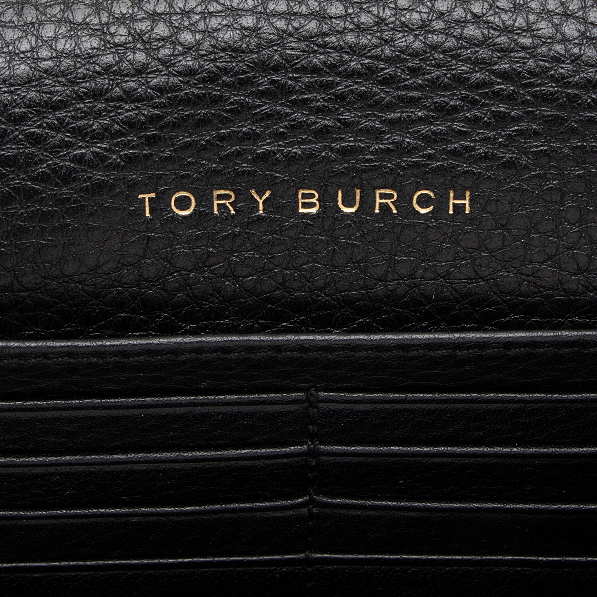 Tory Burch Leather Marion Combo Clutch (SHF-sgDqkI)
