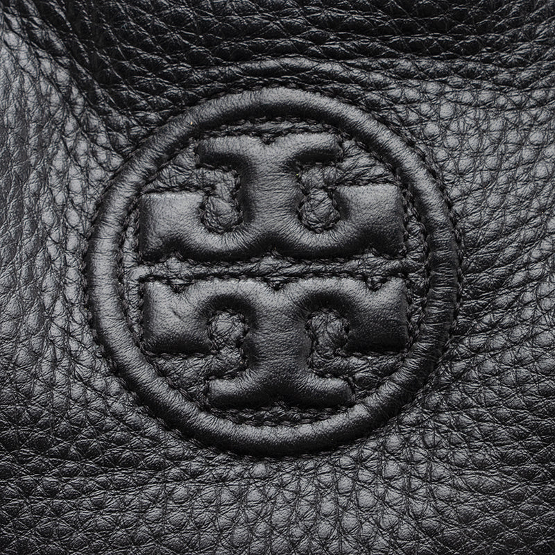 Tory Burch Leather Marion Slouchy Tote (SHF-20134)