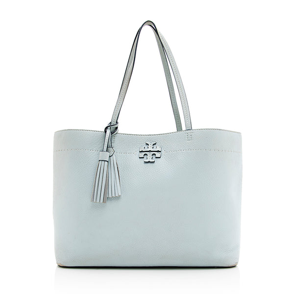 Tory Burch Leather McGraw Tote - FINAL SALE (SHF-19252)