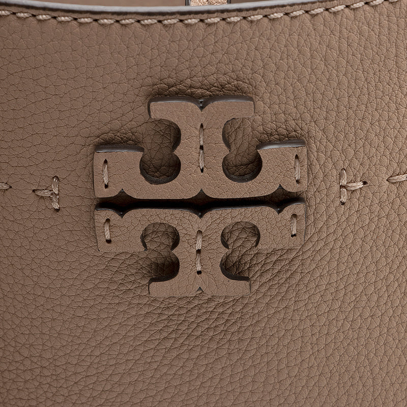 Tory Burch Leather McGraw Tote (SHF-20983)