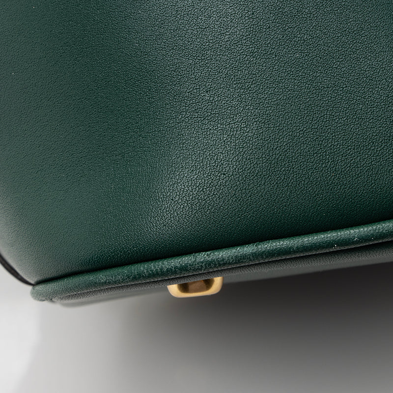tory burch miller bucket bag green