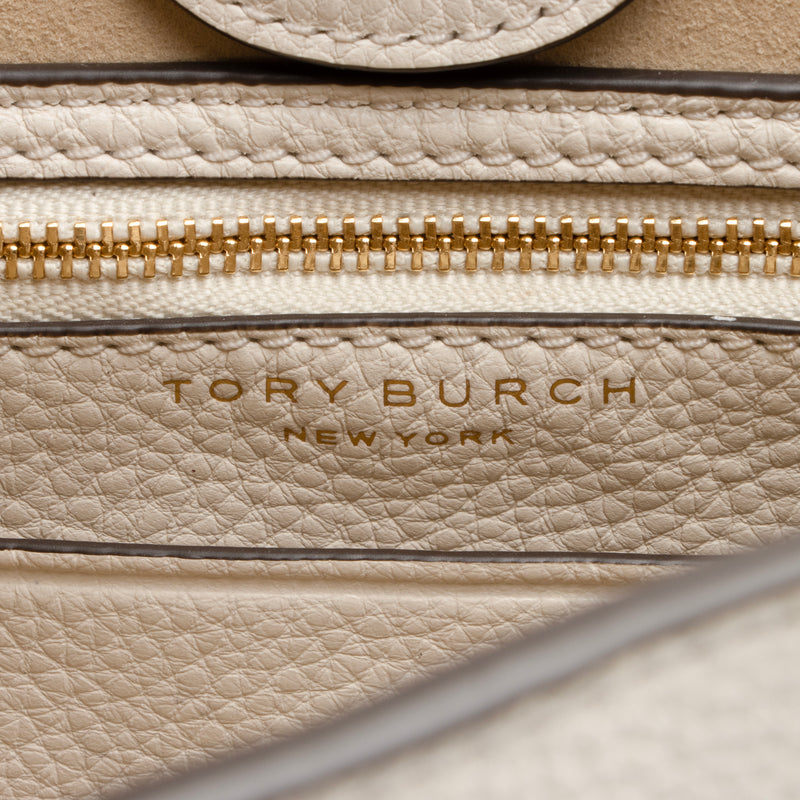 Tory Burch Leather Miller Small Crossbody Bag (SHF-23472) – LuxeDH