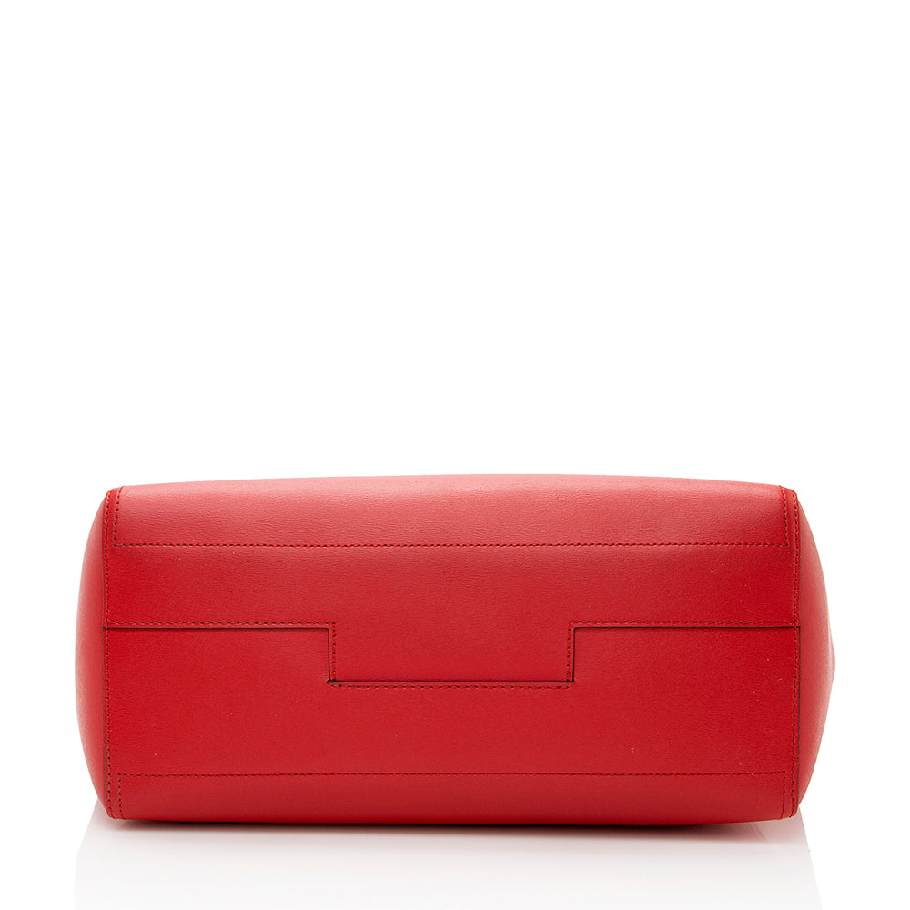 Tory Burch Leather Parker Tote (SHF-19447)