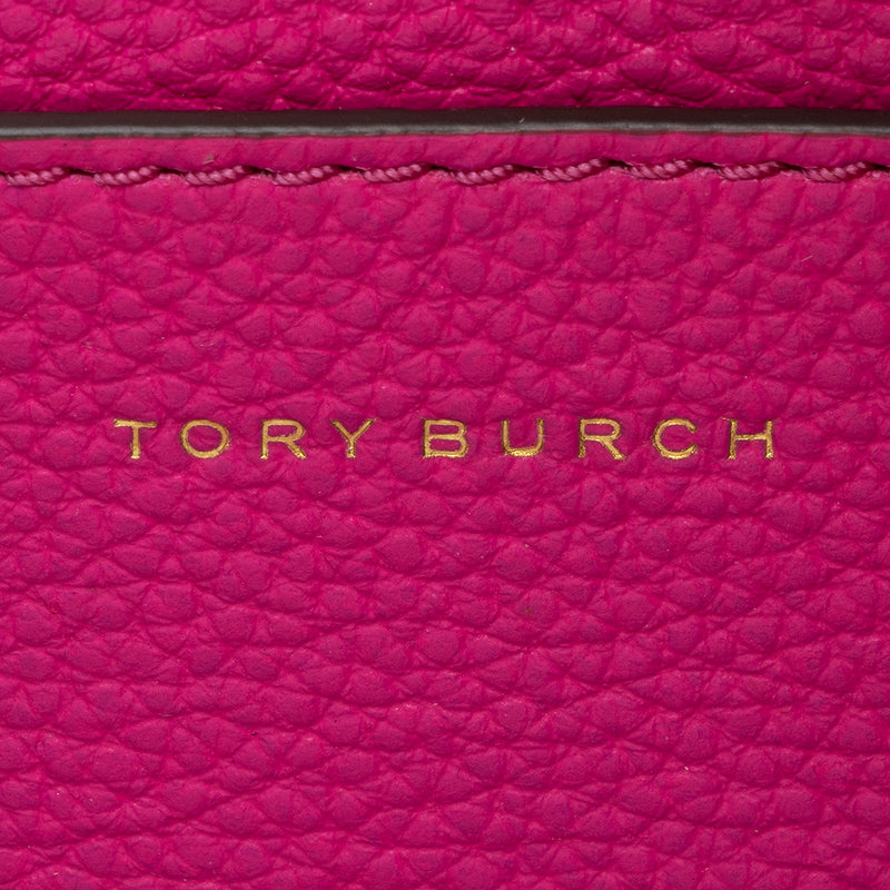 Tory Burch Leather Perry Satchel (SHF-17408)