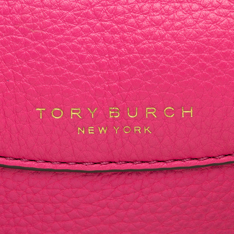 Tory Burch Leather Perry Satchel (SHF-17408)
