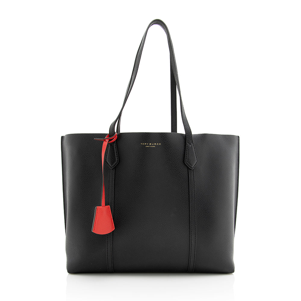 Tory Burch Leather Perry Tote (SHF-20517)