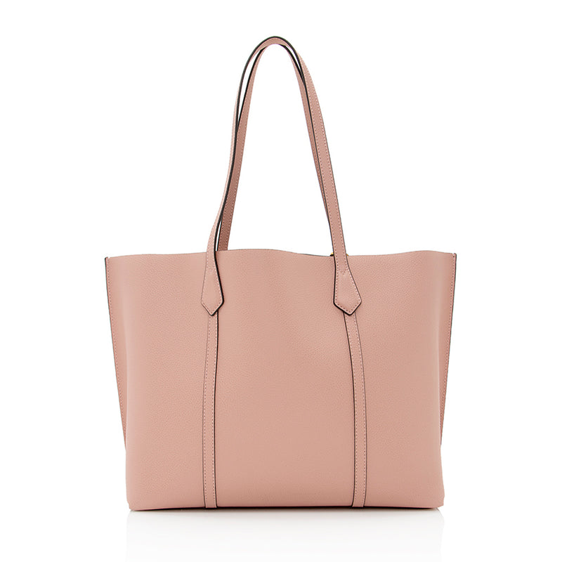 Tory Burch Leather Perry Tote (SHF-20963)