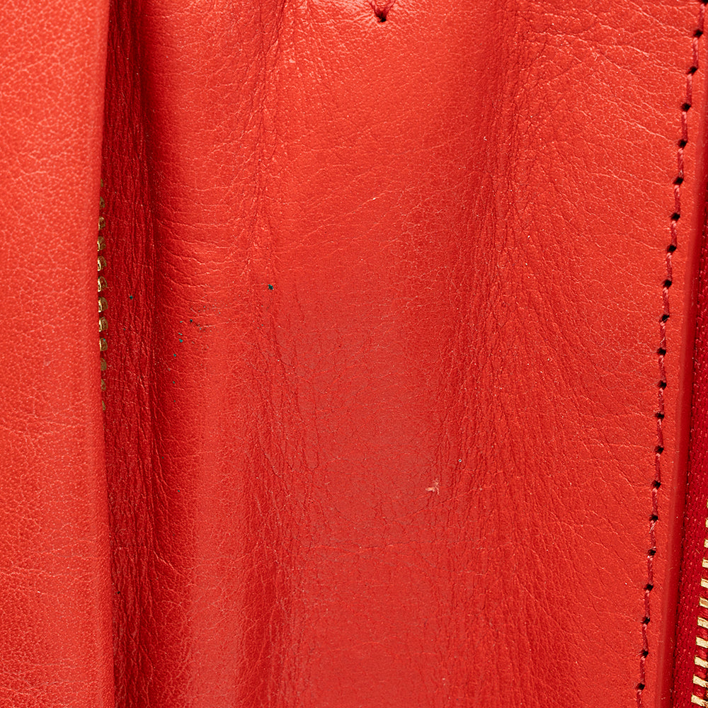 Tory Burch Leather Reva Clutch (SHF-17331)