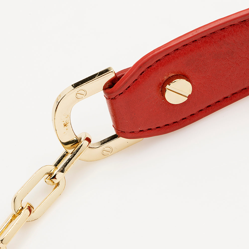 Tory Burch Leather Reva Clutch (SHF-17331)