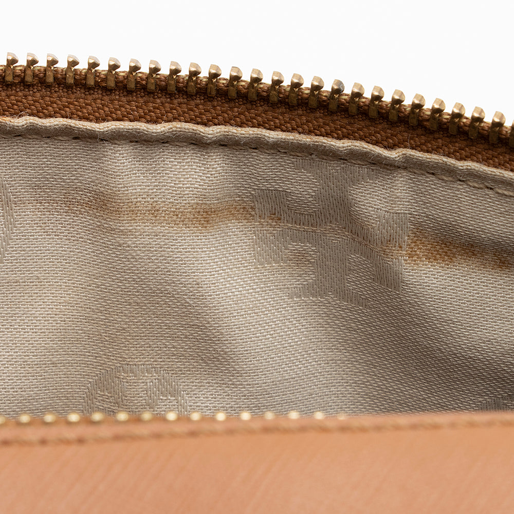 Tory Burch Leather Robinson Middy Satchel - FINAL SALE (SHF-19075)