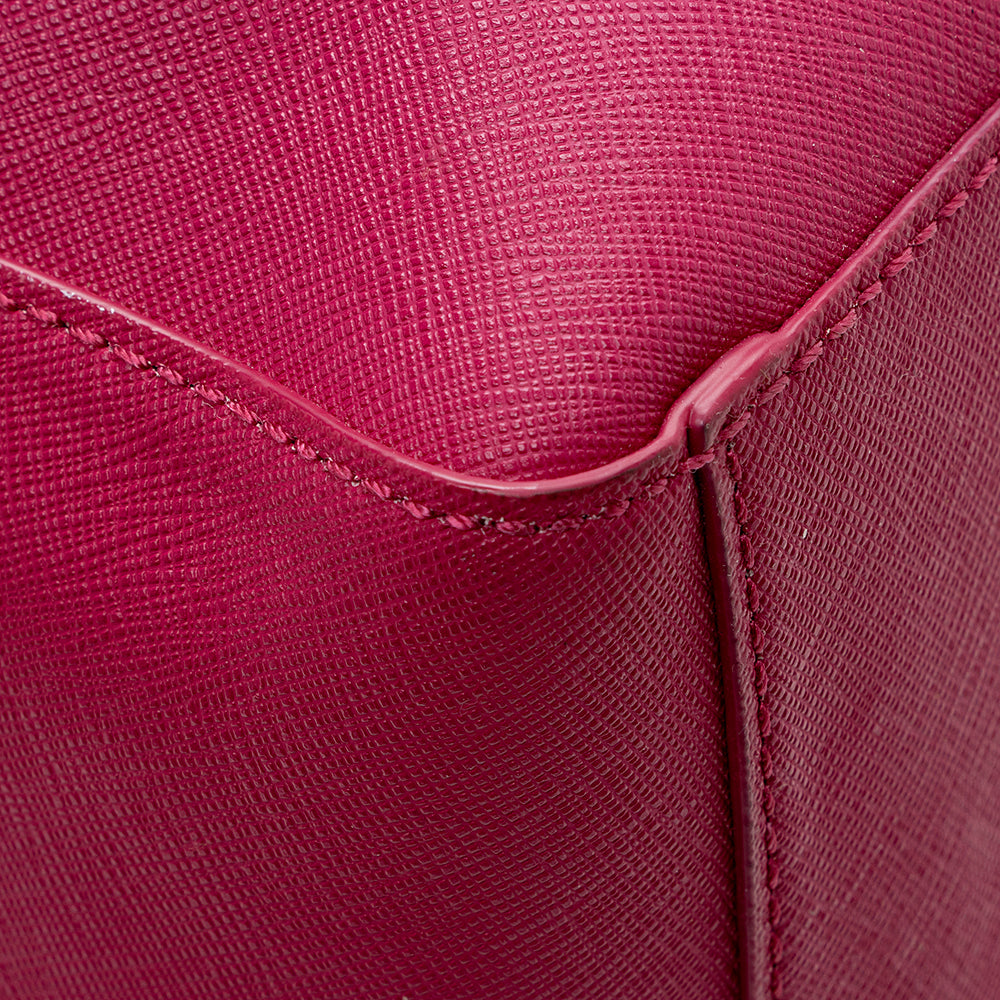 Tory Burch Leather Robinson Tote (SHF-14950)