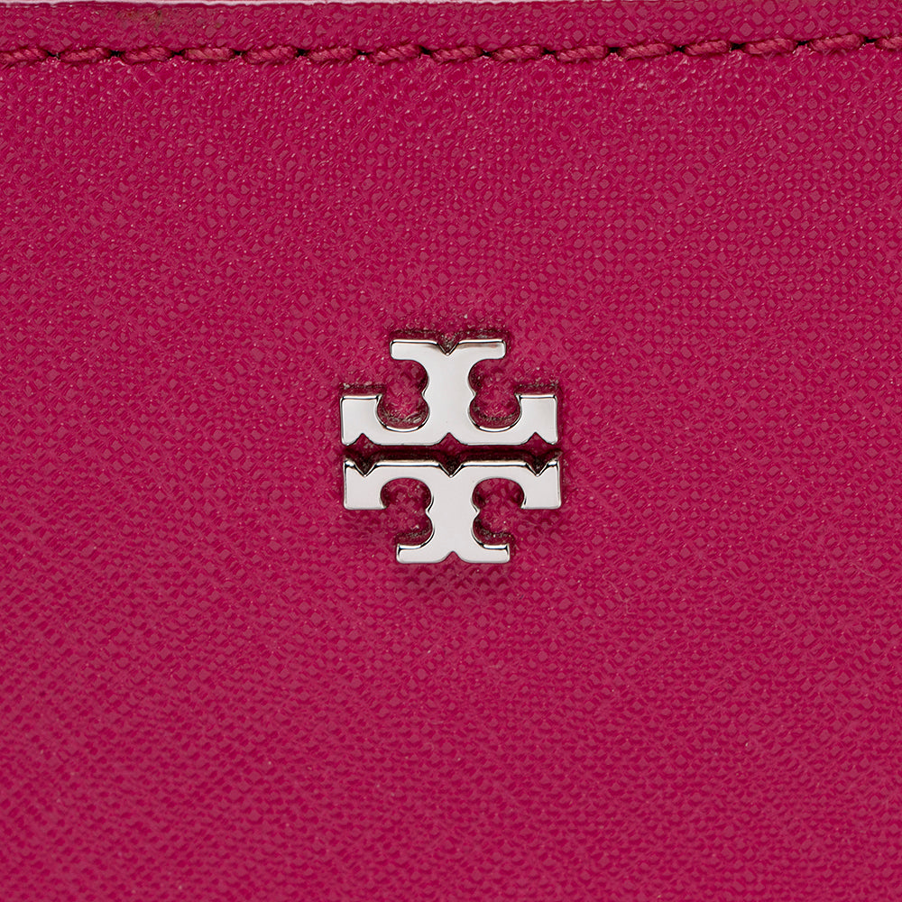 Tory Burch Leather Robinson Tote (SHF-14950)