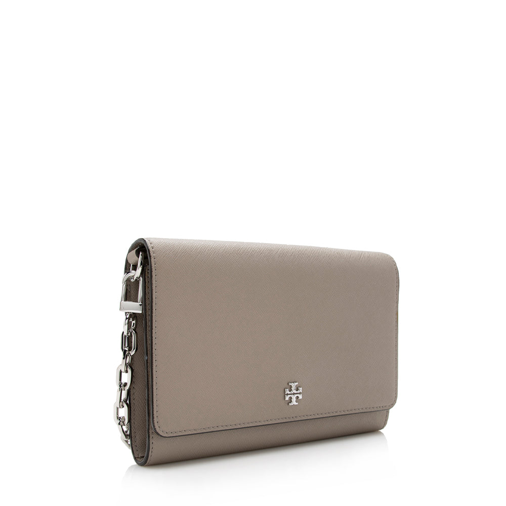 Tory Burch Leather Robinson Wallet on Chain Bag (SHF-16536)