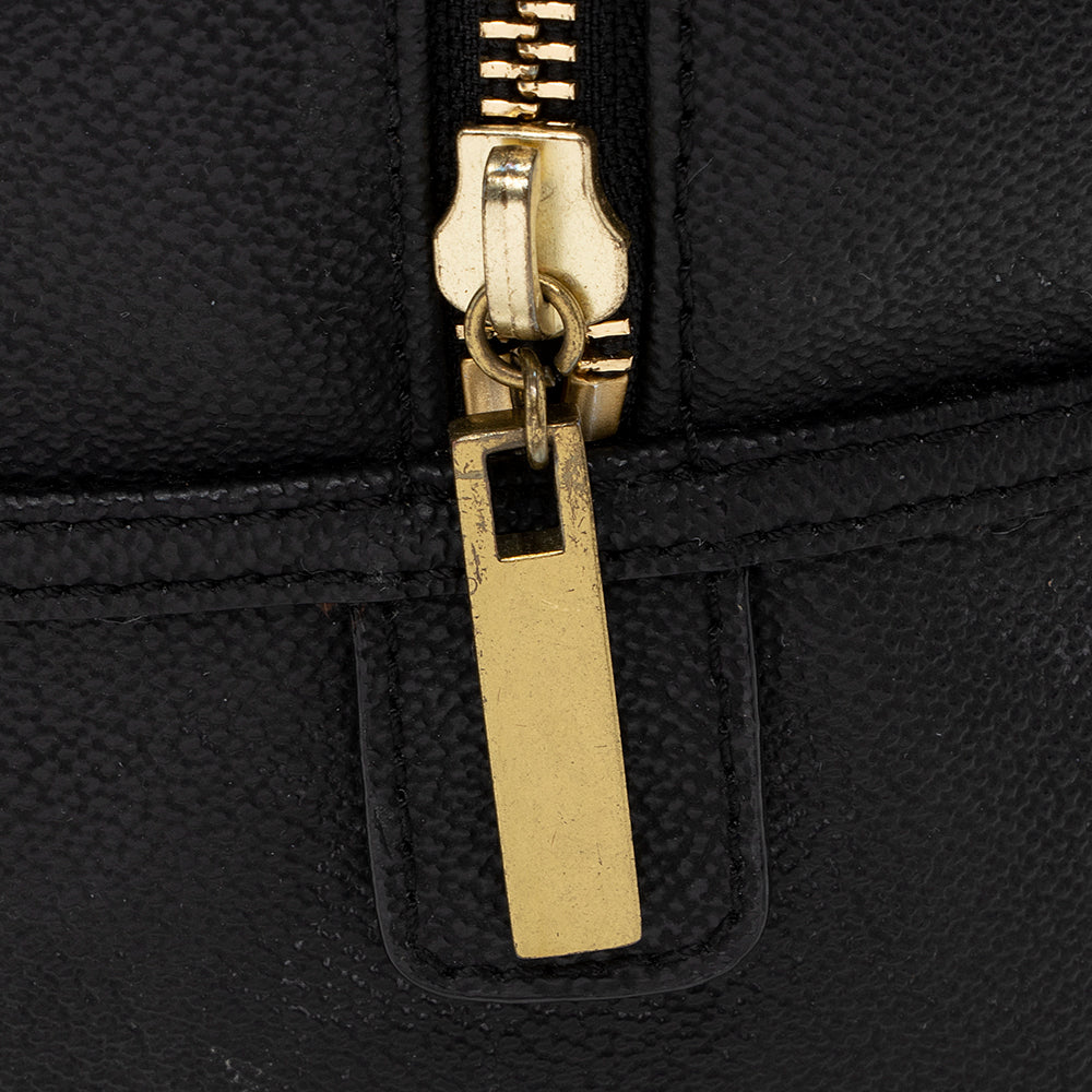 Tory Burch Leather Striped Boston Bag (SHF-19151)