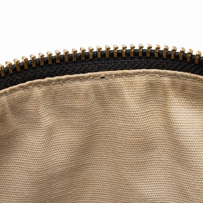 Tory Burch Leather Striped Boston Bag (SHF-19151)