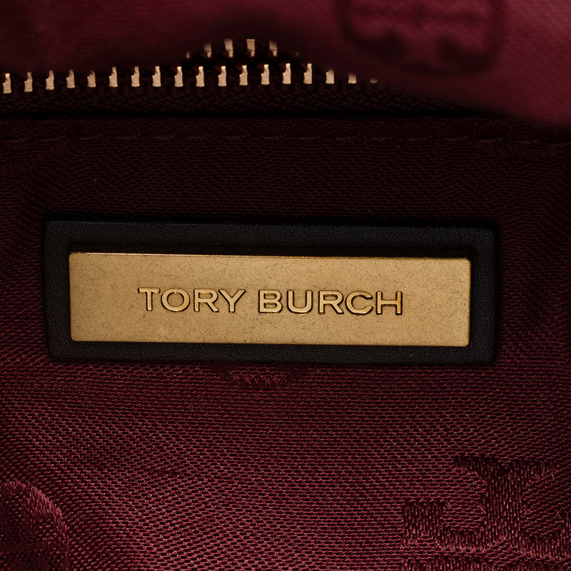 Tory Burch Leather T Patchwork Satchel (SHF-17921)