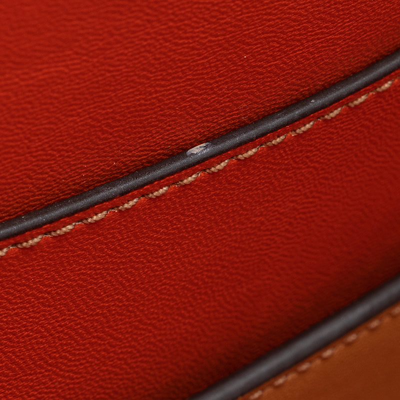 Tory Burch Leather T-Stripe Drawstring Bucket Bag (SHF-18822)