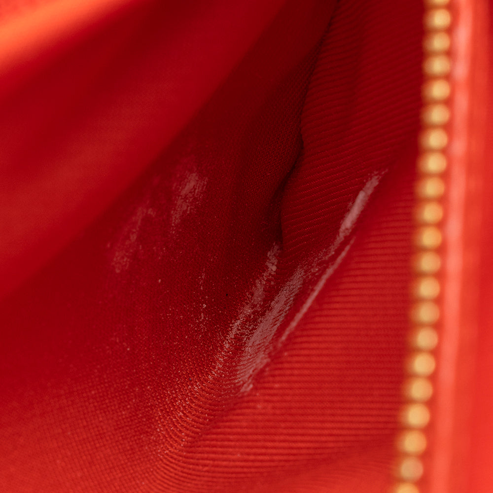 Tory Burch Leather Whipstitch Wallet on Chain (SHF-18428)