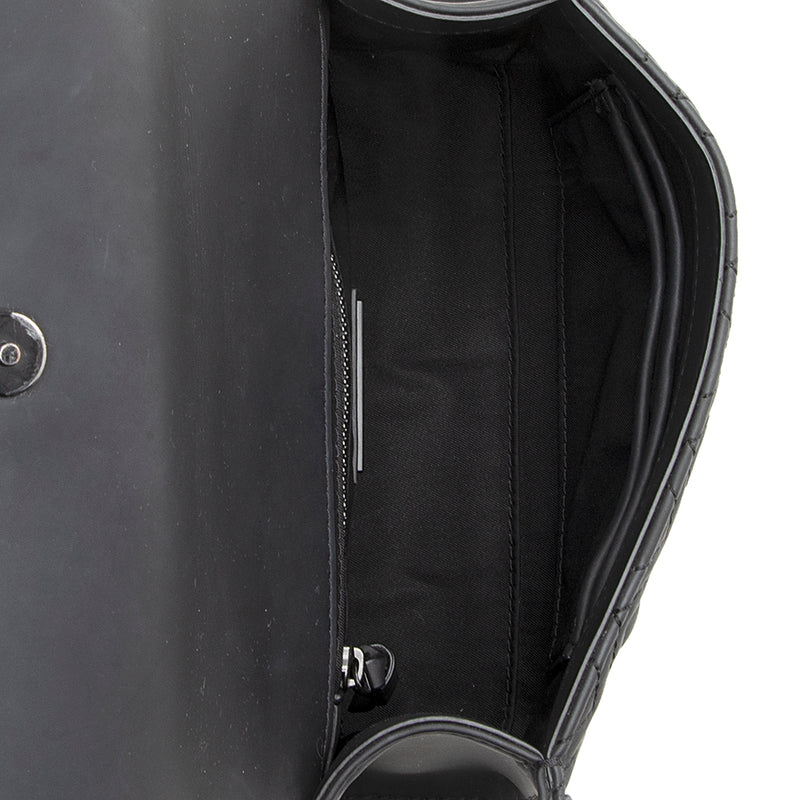 Tory Burch Matte Rubberized PU Fleming Convertible Shoulder Bag (SHF-2 –  LuxeDH