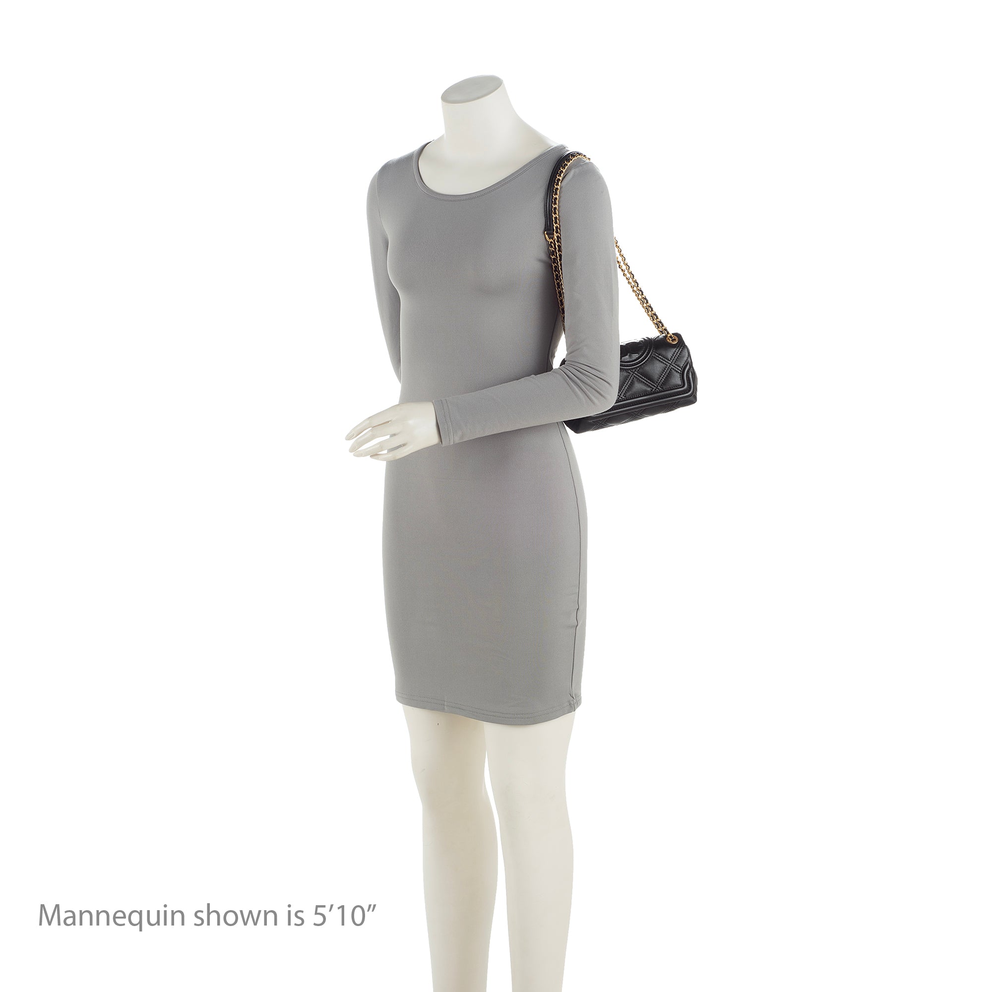 Tory Burch Quilted Leather Fleming Soft Mini Convertible Shoulder Bag (SHF-23468)