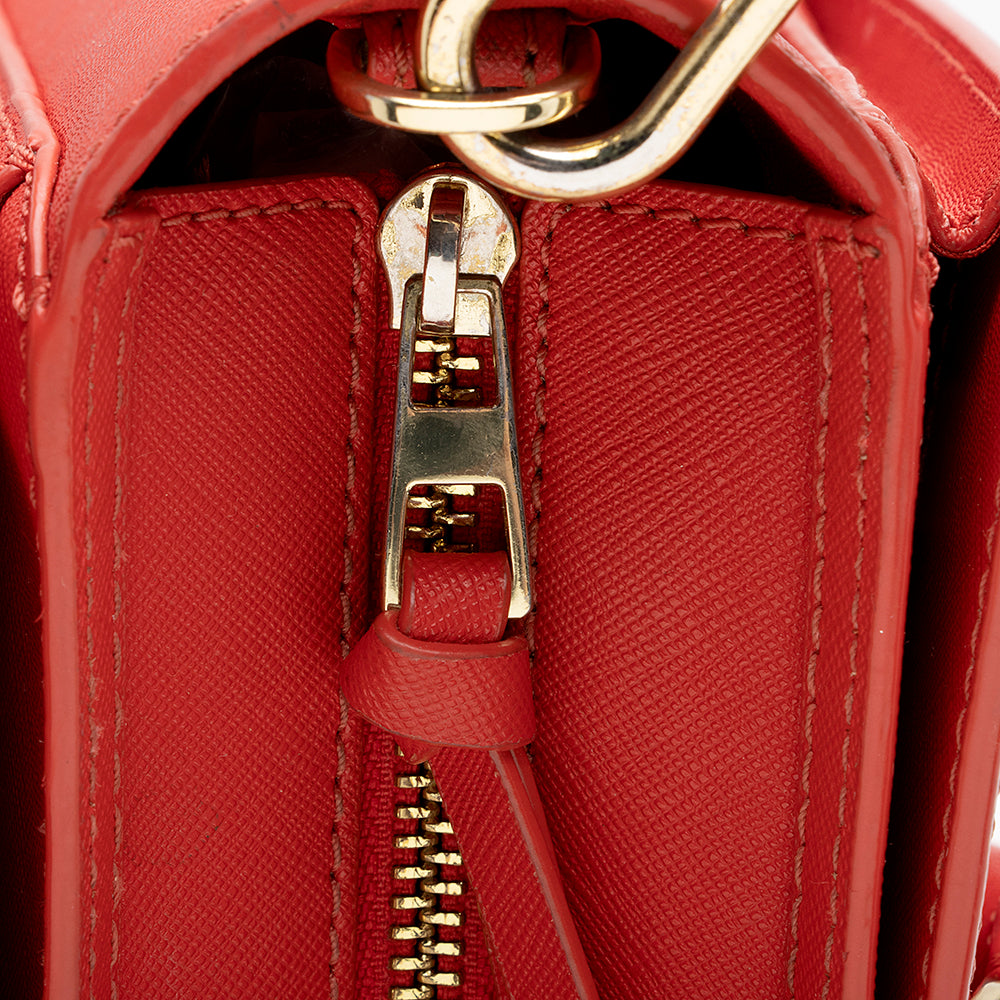 Tory Burch Saffiano Leather Mini Convertible Tote (SHF-15746)