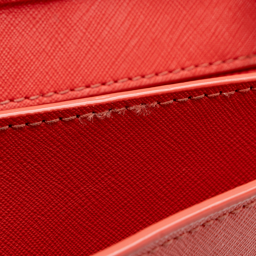 Tory Burch Saffiano Leather Mini Convertible Tote (SHF-15746)