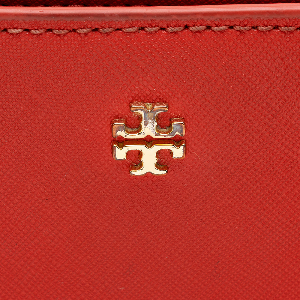 Tory Burch Saffiano Leather Mini Convertible Tote (SHF-15746)