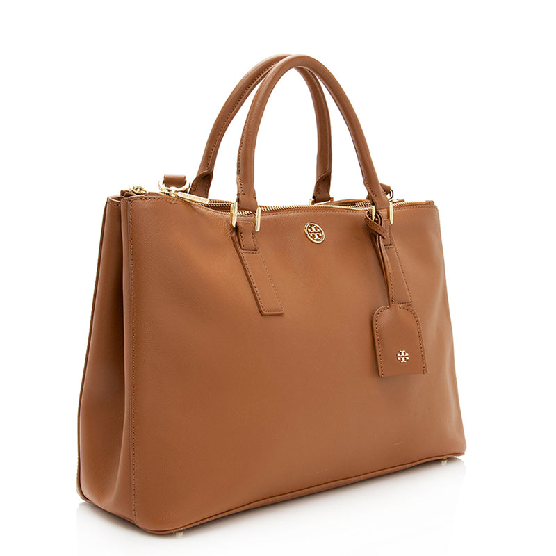 tory burch saffiano leather tote bag