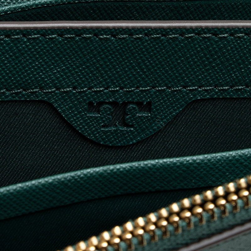 Tory Burch Saffiano Leather Robinson Wallet On Chain Bag (SHF-18430)