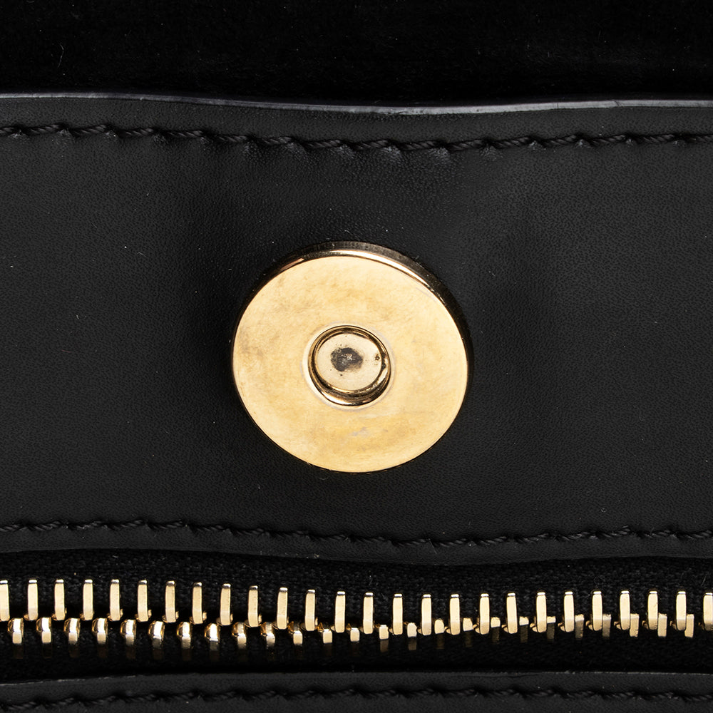 Valentino Calf Leather Rockstud VLTN Convertible Tote - FINAL SALE (SHF-20471)