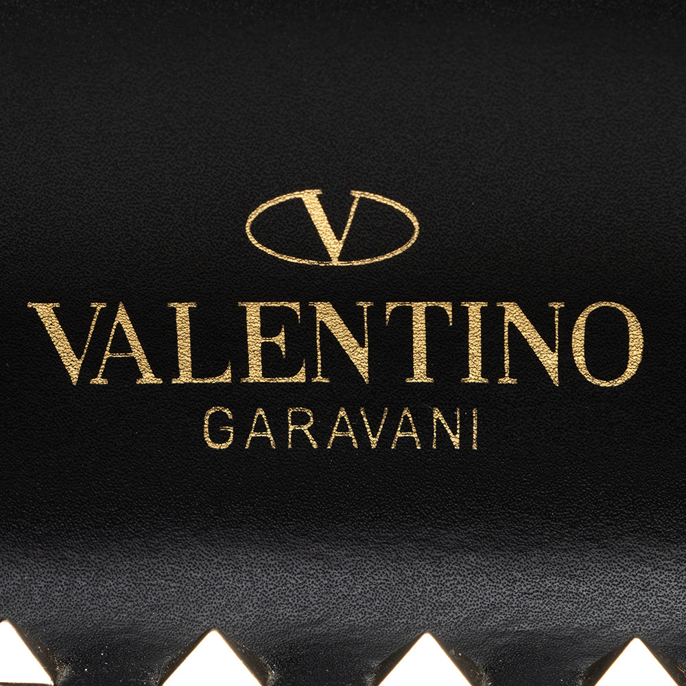 Valentino Calf Leather Rockstud VLTN Convertible Tote - FINAL SALE (SHF-20471)