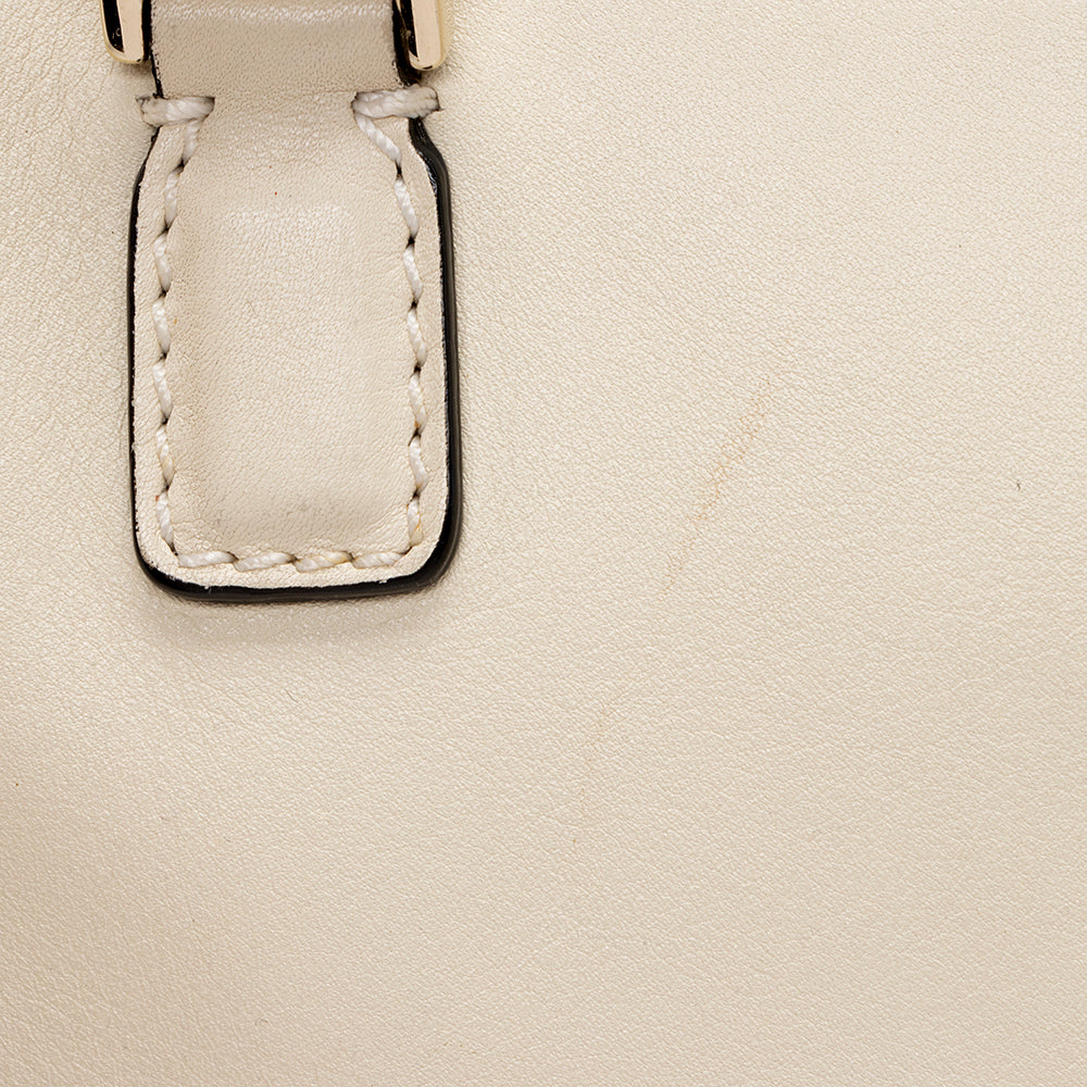 Valentino Calfskin Rockstud Double Handle Mini Tote (SHF-15923)