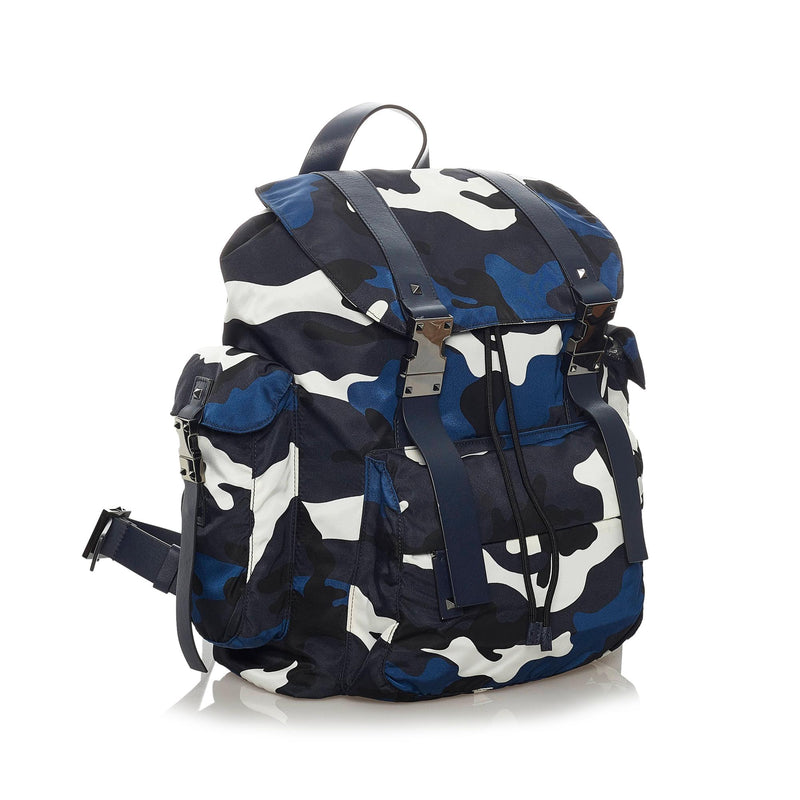 Valentino Camouflage Nylon Backpack (SHG-28707)