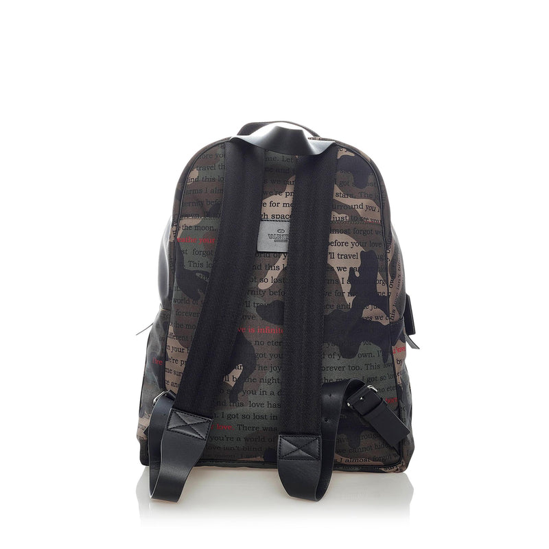 Valentino Camouflage Nylon Backpack (SHG-33373)