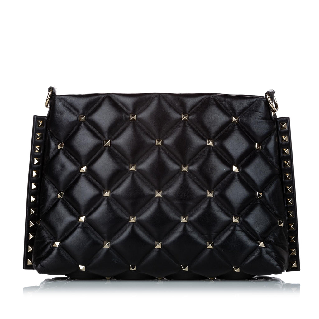 Valentino Candystud Lambskin Crossbody Bag (SHG-29484) – LuxeDH