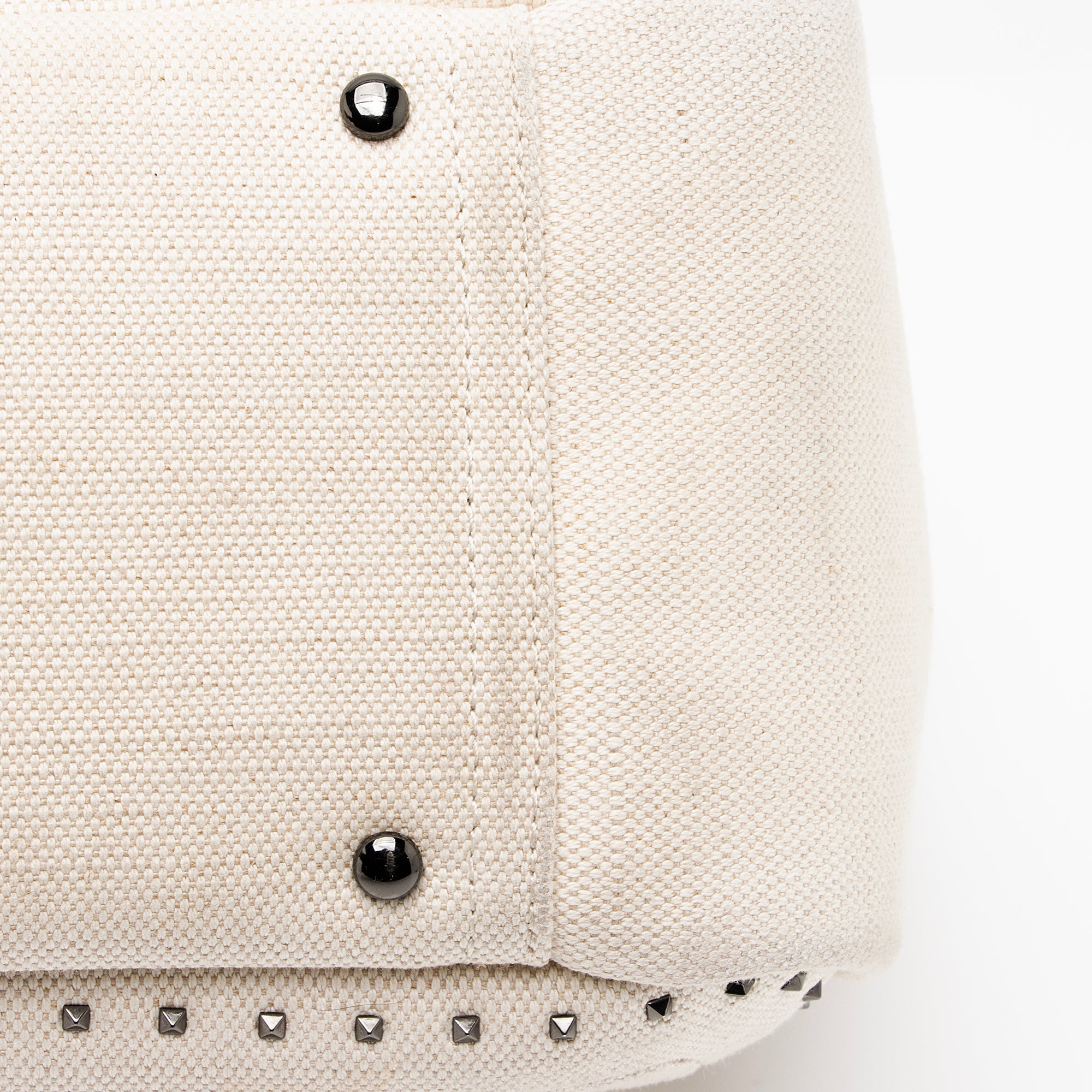 Valentino Canvas Pleated Atelier 01 Tote (SHF-23734)