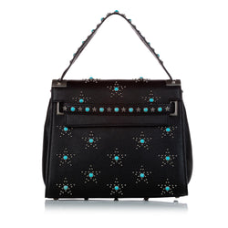 Valentino Embellished Leather Crossbody Bag (SHG-26743)