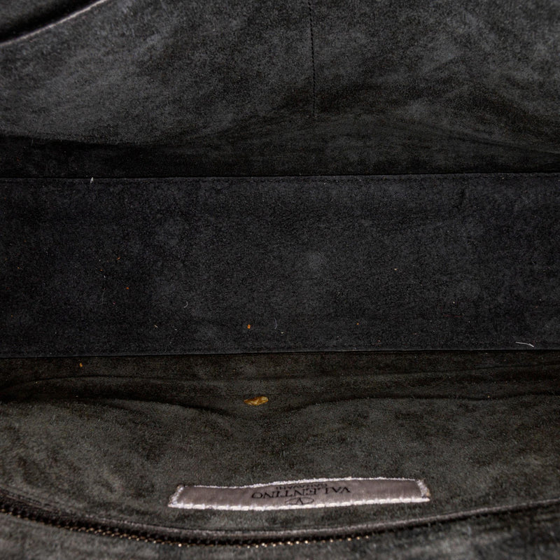 Valentino Embellished Leather Crossbody Bag (SHG-26743)